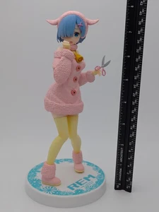 Re:Zero Rem Super Special Series Ookami Pastel Color FuRyu Prize Figure Loose - Picture 1 of 5
