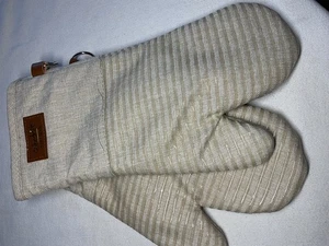 COLORDRIFT OFENHANDSCHUHE (2) KHAKI 100 % BAUMWOLLE SILIKON NEU MIT ETIKETT - Bild 1 von 2