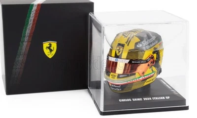 1:5 Helmet -- Carlos Sainz - 2024 Italian GP -- Ferrari -- Looksmart F1 - Image 1 of 3