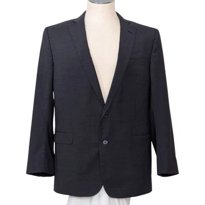 Abrigo deportivo Brooks Brothers 44R Explorer Regent Fit gris carbón mezcla de lana Foto 1 de 4