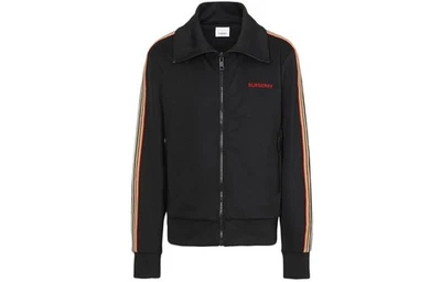 Куртка на молнии Burberry Letter в полоску - Изображение 1 из 4