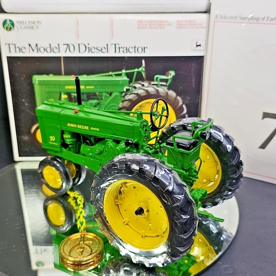 Ertl John Deere 70 Diesel Tractor #7 Precision Series  1/16 Open Box, Must See! - Image 1 of 4
