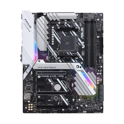 Asus PRIME X470-PRO Scheda Madre ATX AM4 AMD X470, ddr4 ub3.1 hdmi, aura sync - Immagine 1 di 2