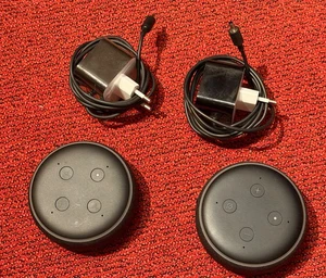 2 x Amazon Alexa Echo Dot 3. Generation D9N29T & C78MP8 Smart Speaker - Bild 1 von 9