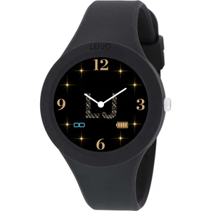 Smartwatch LIU JO LUXURY VOICE PAINT SWLJ121 Silicone Black Touchscreen - Picture 1 of 1