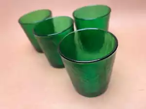 1970s Arcoroc Sierra Green Glasses - Picture 1 of 4