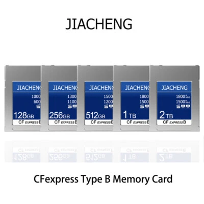 CFexpress Type B Memory Card 128GB 256GB 512GB 1TB 2TB For 8K 4K Canon Nikon - Image 1 of 4
