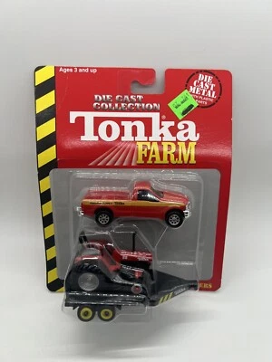 NIP Tonka Farm Die Cast Collection Truck Tractor Trailer 1:64 Hasbro 2002 - Image 1 of 4
