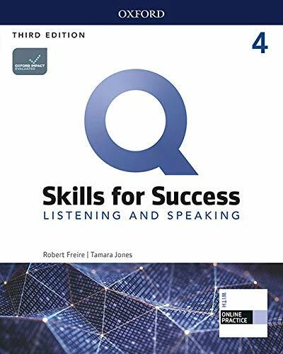 Q: Skills for Success: Level 4: Listening and Speaking Student Book with iQ Onli - Image 1 of 1