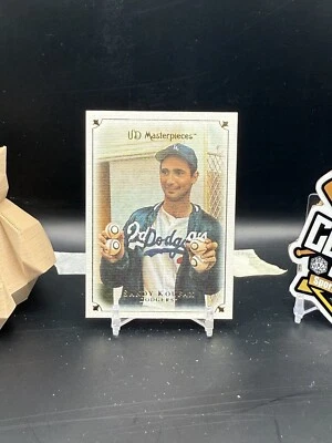 Sandy Koufax 2007 Upper Deck Masterpieces Dodgers (CBR) Foto 1 de 2