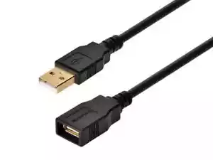 6ft USB 2.0 A Male to A Female Extension 28/24AWG Cable (Gold Plated) 5433 - Picture 1 of 1
