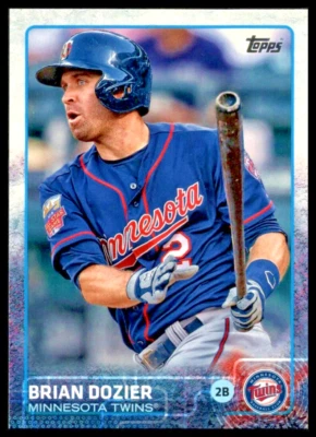 2015 TOPPS #259 BRIAN DOZIER MINNESOTA TWINS - Image 1 of 2