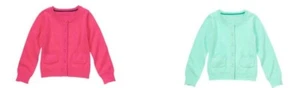 NWT Gymboree BRIGHT IDEAS BTS Back To School Mint Bright Pink Cardigan Girl XS 4 - Bild 1 von 3
