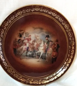 NAPOLEON BONAPARTE Porzellan KARLSBAD Tschechisch Slawik Josephine vergoldet - Bild 1 von 3