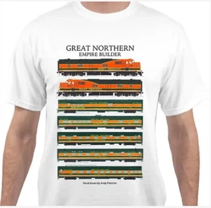 Camiseta Great Northern Empire Builder Railroad de Andy Fletcher - Imagen 1 de 1