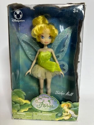 Disney Fairies Tinker Belle Disney Store Exclusive #67434 Pixie Hollow 2006 NEW - Image 1 of 4