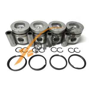 Piston With Rings For ISUZU 4BD1 4BD1-T Engine - Picture 1 of 7