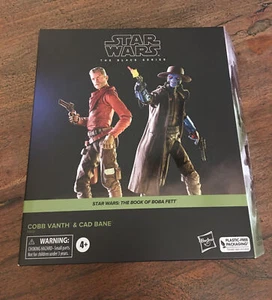 Star Wars Black Series BOBF Cobb Vanth & Cad Bane 6” New Sealed - Picture 1 of 4