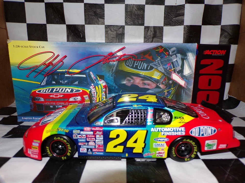 Jeff Gordon #24 Dupont 2000 Monte Carlo 1:24 Scala Nascar Action: Banca 10525 - Immagine 1 di 4