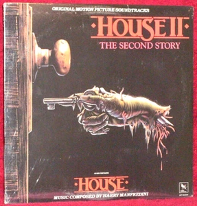 OST LP SEALED HOUSE / HOUSE II THE SECOND STORY HARRY MANFREDINI 1987 VARESE - Imagen 1 de 2
