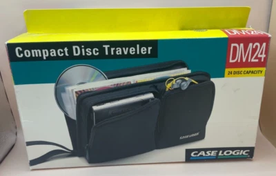 Vintage 1993 Compact Disc Traveler for Portable CD Players, 24 Disc Capacity-NIB - Image 1 of 4