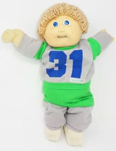 Cabbage Patch Kid Wheat Blonde Boy 1985 con frenos reales ojos azules - ¡¡RARO!! HM#2 - Imagen 1 de 8