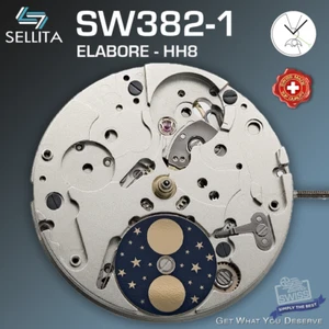 MOVEMENT AUTOMATIC SELLITA SW382-1 HH8, MOONPHASE - Picture 1 of 3