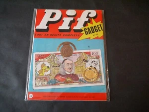 VAILLANT PIF GADGET N° 121 AVEC GADGET PINCE A BILLETS - Bild 1 von 1