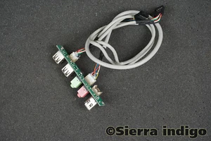 S1059 Rev 1.2 Front USB Audio i/o Panel with Cables - Bild 1 von 1