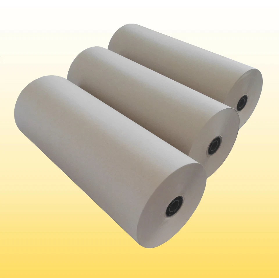 3 Rollen Schrenzpapier grau Packpapier 50 cm x 250 lfm 80gm² 1Rolle=10kg