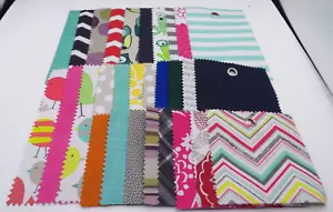 Lote de muestras de tela surtidas para manualidades de 5-8 1/2"x 5" y 16-5"x 5" - Imagen 1 de 4
