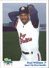 1992 Quad City River Bandits Classic/Best #7 Shad Williams