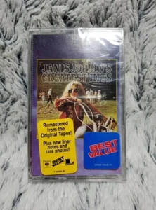 Janis JoplinGreatest Hits Cassette￼ Bonus Tracks NEW SEALED Hype Sticker￼ - Picture 1 of 6