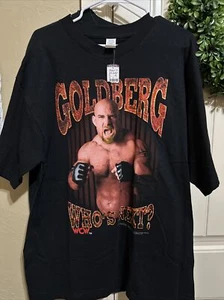 Vintage 1998 WCW Goldberg Graphics T-Shirt - Size XL Dead-stock Who’s Next - Picture 1 of 2