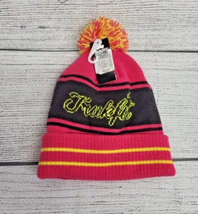 Truckfit Beanie Pink Multi-Color Pom Pom OSFA NEW - Picture 1 of 6