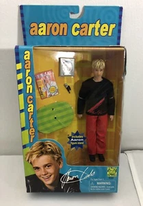 New in Box 2001 Play Along Aaron Carter Action Figure Doll 80400 NRFB NIB NIP - Picture 1 of 4