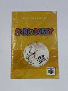 Mario Party Nintendo 64 N64 Instruction Booklet Manual Only! - Picture 1 of 3