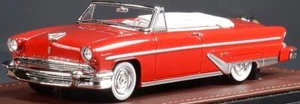 GLM 1:43 Scale Lincoln Capri Convertible Red Open Top 1955 - Picture 1 of 4