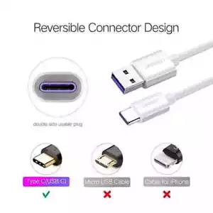 1,5 Meter┃USB-A zu USB-C┃Type C┃Daten- & Ladekabel┃Schnellladen┃Handy┃Smartphone - Bild 1 von 3