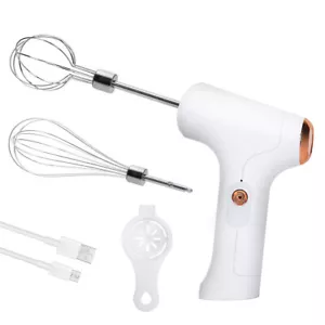 Handheld Electric Whisk with 3 Speed Modes - Picture 1 of 6
