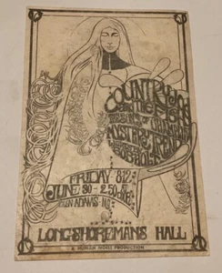 1968 FILLMORE Canned Heat Albert King Ten Years After Flyer Handbill Original - Bild 1 von 5