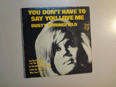 DUSTY SPRINGFIELD: You Don’t Have To Say You Love Me-Australia 7" 66 Philips EP - Image 1 of 4