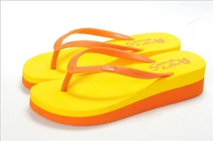 Sandali da piscina da donna arancioni taglia 8 nuovi - Foto 1 di 5