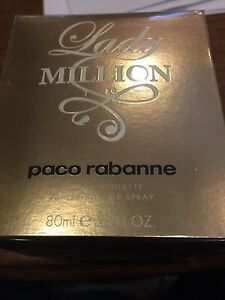 Lady Million by Paco Rabanne 2.7 oz Eau De Parfum Spray for Women New In Box