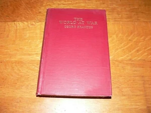 Antique 1917 "The World at War" WWI History HC Book by Georg Brandes (English) - Picture 1 of 7