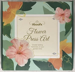 Aboofx Extra Large Flower Press, 10.8" x 10.8" 10 Layers Wooden Flower Pressing - Picture 1 of 6