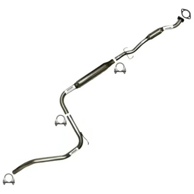 Tubo resonador de ajuste directo de acero inoxidable compatible con Ford Escort 1997-2002 Foto 1 de 4