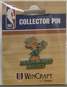 MILWAUKEE BUCKS HARDWOODS LAPEL COLLECTOR PIN NEW WINCRAFT - Picture 1 of 1