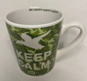 A&E Duck Dynasty Keep Calm Camo Mug Hunting Coffee Tea 18 oz - Picture 1 of 5