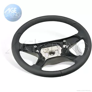 OEM Mercedes-Benz C-Class C300 C320 W204 Leather Steering Wheel # 20446003039E38 - Picture 1 of 1